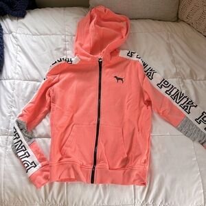 Neon zip up